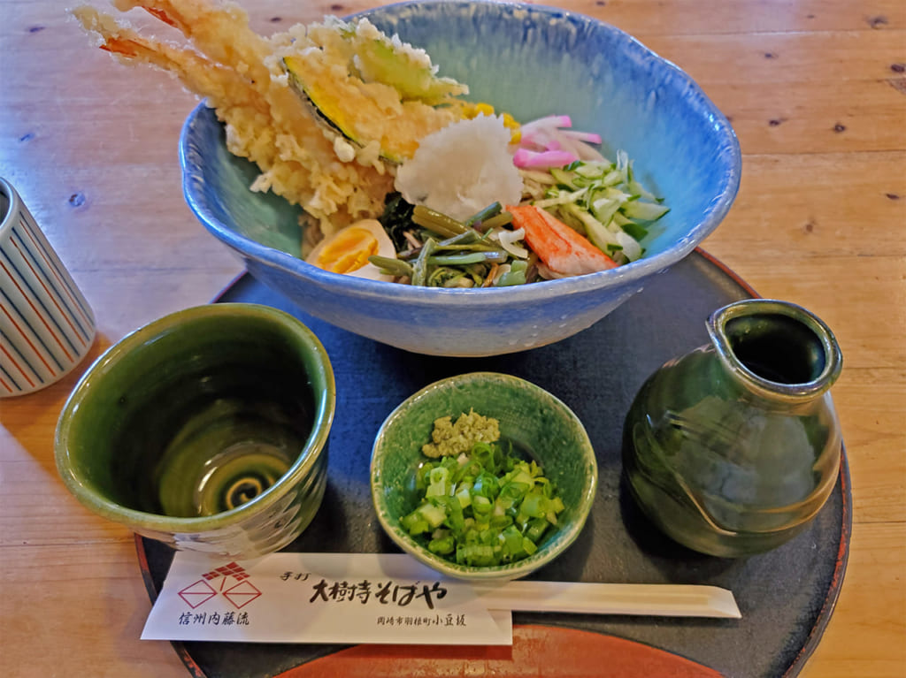 大樹寺そばや　天ぷらそば