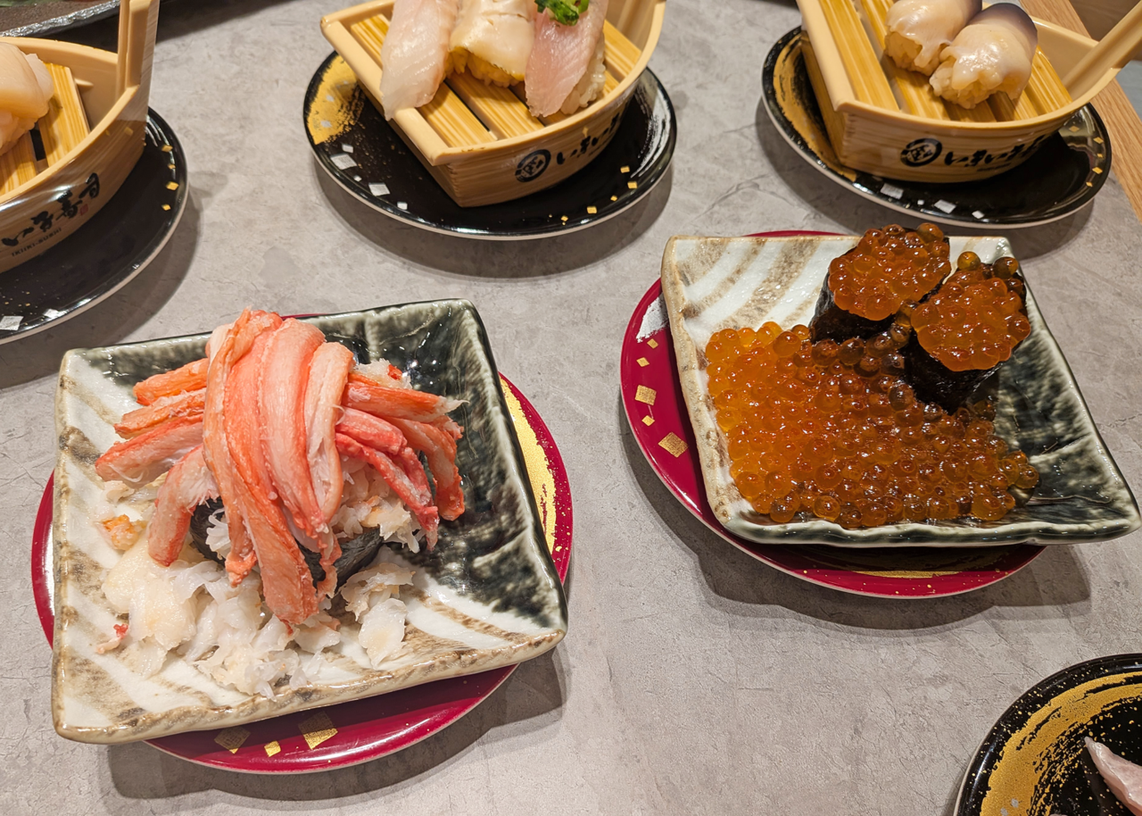 新千歳空港 札幌魚河岸57番 いきいき寿司 三井アウトレットパーク 岡崎店