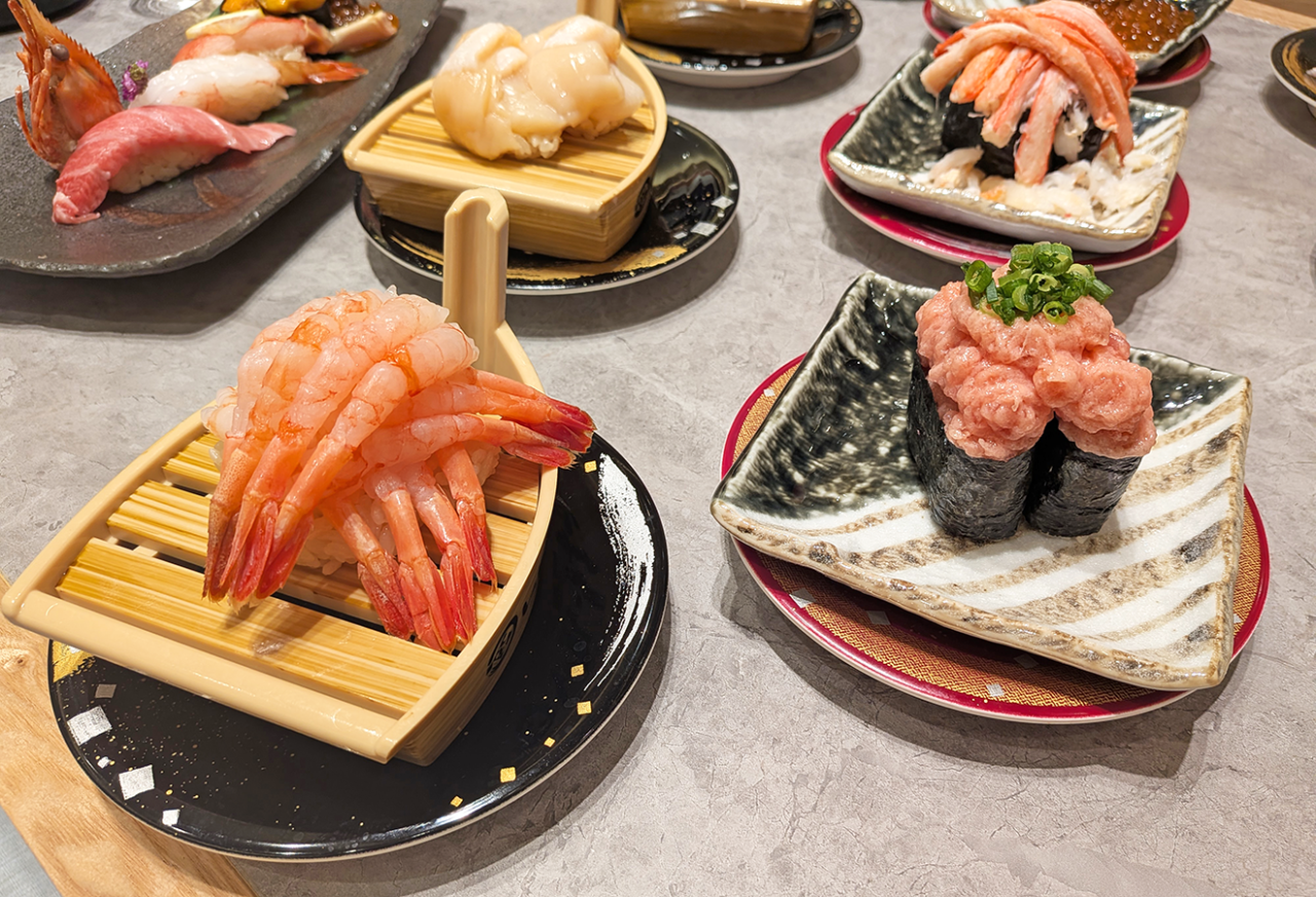 新千歳空港 札幌魚河岸57番 いきいき寿司 三井アウトレットパーク 岡崎店